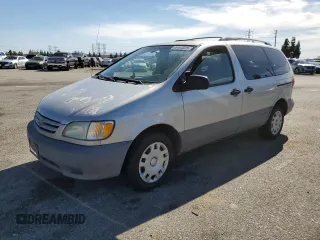 2003 Toyota Sienna CE with VIN 4T3ZF19C83U535893, listed as a Copart auction lot 46493325 with 154,355 mi miles and Salvage Title. Bid and sale history available at carsss.com. Image 1.