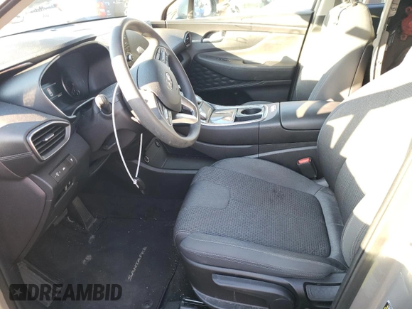 2022 Hyundai Santa Fe SE with VIN 5NMS1DAJ5NH395840, listed as a Copart auction lot 40544754 with 28,090 mi miles and . Bid and sale history available at DreamBid. Image 7.