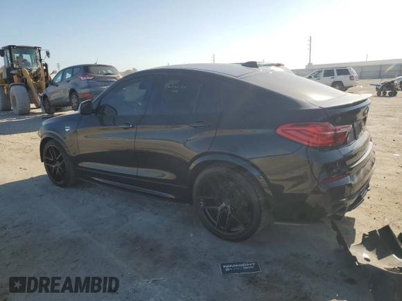 2017 BMW X4 M40i with VIN 5UXXW7C57H0U25271, listed as a Copart auction lot 52867584 with 92,502 mi miles. Bid and sale history available at carsss.com. Image 2.