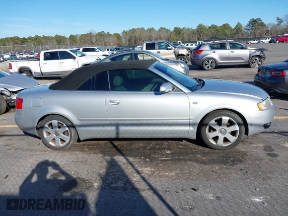 2005 Audi A4 1.8T with VIN WAUAC48H45K016501, listed as a IAAI auction lot 41420010 with 93,228 mi miles. Bid and sale history available at carsss.com. Image 13.