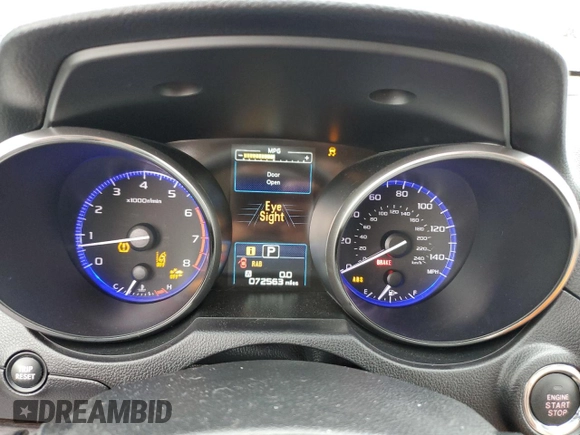 2017 Subaru Legacy Limited with VIN 4S3BNAN68H3049843, listed as a Copart auction lot 55109283 with 72,563 mi miles. Bid and sale history available at carsss.com. Image 9.