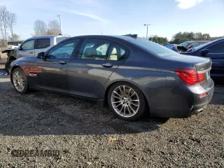 2014 BMW 7 Series 750i xDrive with VIN WBAYB6C58ED224525, listed as a Copart auction lot 85223354 with 132,892 mi miles and Clean Title. Bid and sale history available at carsss.com. Image 2.
