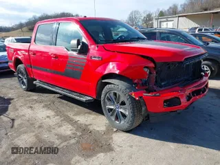 2018 Ford F-150 XL with VIN 1FTEW1EG4JFD82368, listed as a IAAI auction lot 41652410 with 78,663 mi miles. Bid and sale history available at carsss.com. Image 1.