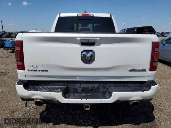 2019 Ram 1500 Limited with VIN 1C6SRFHT3KN663365, listed as a Copart auction lot 61446635 with 231,875 mi miles and Clean title. Bid and sale history available at DreamBid. Image 6.