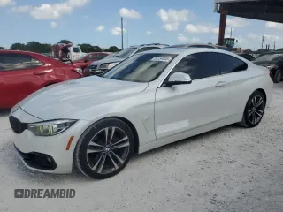 2020 BMW 4 Series 430i z VIN WBA4W3C09LFH01618, wystawiony jako Copart lot #52134395 z przebiegiem 48 478 mil mil oraz Szkoda całkowita • Salvage title. Historia ofert i sprzedaży dostępna na DreamBid. Obrazek 1.