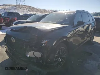 2025 Mazda CX-70 S Premium with VIN JM3KJDHCXS1105290, listed as a Copart auction lot 42301725 with 5,185 mi miles and Salvage title. Bid and sale history available at DreamBid. Image 1.