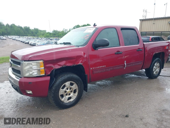 2007 Chevrolet Silverado 1500 LTZ with VIN 2GCEK13M971635849, listed as a IAAI auction lot 42108671 with 240,844 mi miles. Bid and sale history available at carsss.com. Image 2.