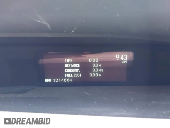 2012 Toyota Prius One with VIN JTDKN3DUXC1568215, listed as a IAAI auction lot 42058528 with 121,488 mi miles and . Bid and sale history available at DreamBid. Image 7.
