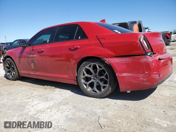 2017 Chrysler 300 S with VIN 2C3CCABG4HH607597, listed as a Copart auction lot 47629295 with 75,436 mi miles and Non Repairable. Bid and sale history available at DreamBid. Image 2.
