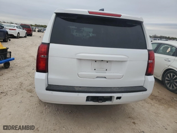 2019 Chevrolet Tahoe Commercial with VIN 1GNLCDEC3KR283773, listed as a Copart auction lot 84046744 with 77,225 mi miles and Clean Title. Bid and sale history available at carsss.com. Image 6.