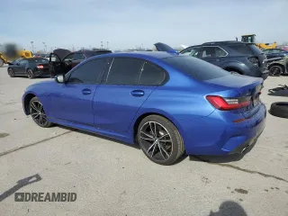 2020 BMW 3 Series 330i xDrive with VIN 3MW5R7J00L8B43315, listed as a Copart auction lot 50133205 with 59,520 mi miles and Salvage Title. Bid and sale history available at carsss.com. Image 2.
