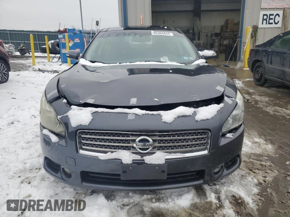 2009 Nissan Maxima SV with VIN 1N4AA51E79C830551, listed as a Copart auction lot 86304844 with 184,949 mi miles and Salvage Title. Bid and sale history available at DreamBid. Image 5.