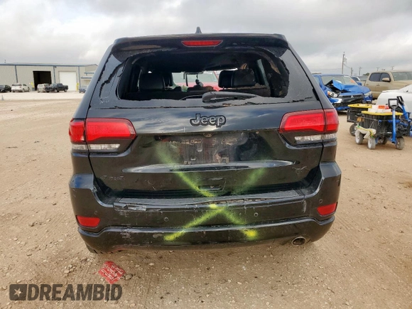 2018 Jeep Grand Cherokee Altitude z VIN 1C4RJFAG2JC139808, wystawiony jako Copart lot #64776505 z przebiegiem Nie podano mil oraz Szkoda całkowita • Salvage title. Historia ofert i sprzedaży dostępna na DreamBid. Obrazek 6.