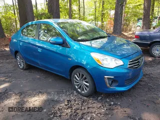 2017 Mitsubishi Mirage G4 SE with VIN ML32F4FJ5HH000686, listed as a IAAI auction lot 42057980 with 81,067 mi miles. Bid and sale history available at carsss.com. Image 1.