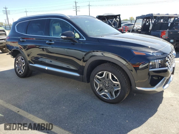 2023 Hyundai Santa Fe Hybrid Limited with VIN 5NMS5DA15PH024359, listed as a Copart auction lot 50913164 with 123 mi miles. Bid and sale history available at carsss.com. Image 4.