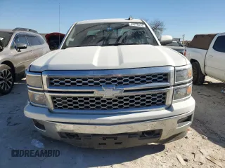 2015 Chevrolet Silverado 1500 LT with VIN 3GCUKREC3FG239890, listed as a Copart auction lot 85678074 with 187,728 mi miles and Salvage Title. Bid and sale history available at DreamBid. Image 5.