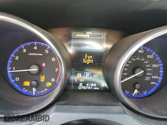 2018 Subaru Outback Limited with VIN 4S4BSANC6J3279669, listed as a Copart auction lot 55331095 with 76,741 mi miles and Salvage Title. Bid and sale history available at DreamBid. Image 9.