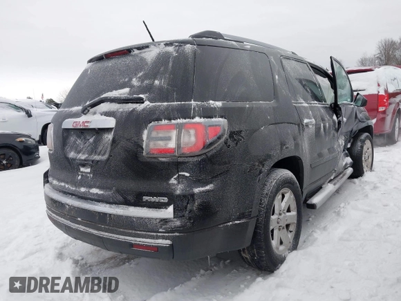 2016 GMC Acadia SLE with VIN 1GKKVPKD9GJ338394, listed as a IAAI auction lot 41500382 with 103,933 mi miles and . Bid and sale history available at DreamBid. Image 4.