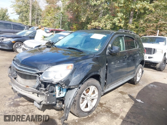 2016 Chevrolet Equinox LT with VIN 2GNFLFEK7G6233669, listed as a IAAI auction lot 39903135 with 120,957 mi miles. Bid and sale history available at carsss.com. Image 2.