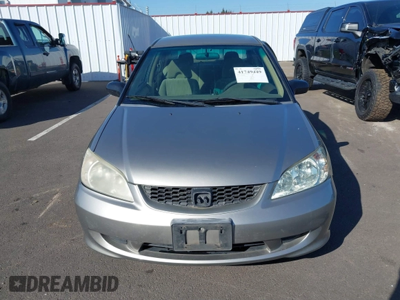 2005 Honda Civic LX with VIN 2HGES16545H596288, listed as a IAAI auction lot 41749449 with 256,090 mi miles and . Bid and sale history available at DreamBid. Image 12.