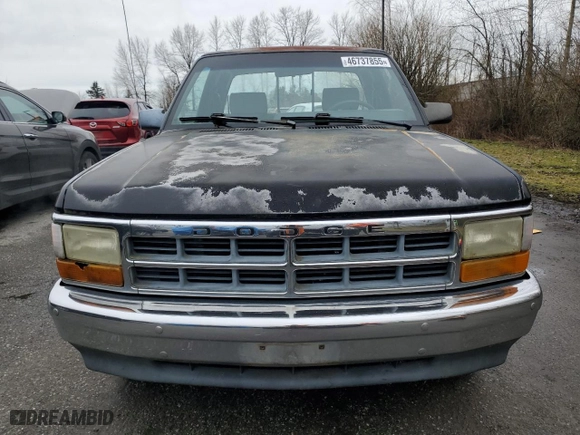 1993 Dodge Dakota with VIN 1B7FL23X4PS285239, listed as a Copart auction lot 46737855 with 172,732 mi miles and Clean Title. Bid and sale history available at carsss.com. Image 5.