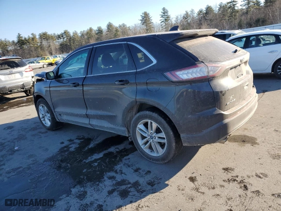2015 Ford Edge SEL with VIN 2FMTK4J98FBC05001, listed as a Copart auction lot 88491025 with 98,166 mi miles and Salvage Title. Bid and sale history available at carsss.com. Image 2.