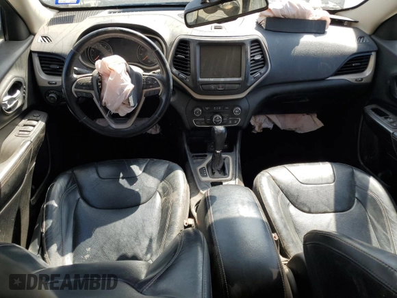 2015 Jeep Cherokee Limited with VIN 1C4PJLDS5FW607865, listed as a Copart auction lot 52909185 with 101,472 mi miles and Clean Title. Bid and sale history available at DreamBid. Image 8.