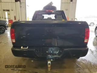 2018 Ram 1500 Express with VIN 1C6RR7FTXJS242136, listed as a Copart auction lot 43618905 with 0 mi miles and Salvage Title. Bid and sale history available at carsss.com. Image 6.