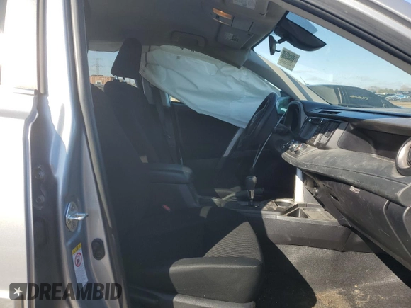 2018 Toyota RAV4 LE with VIN 2T3BFREV2JW730084, listed as a Copart auction lot 50386335 with 56,650 mi miles and Salvage Title. Bid and sale history available at carsss.com. Image 7.