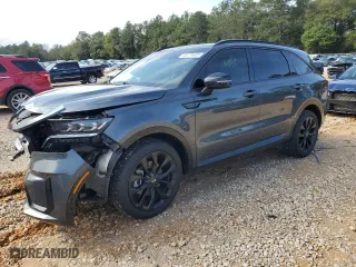 2021 Kia Sorento SX with VIN 5XYRK4LF7MG032260, listed as a Copart auction lot 45174655 with 54,435 mi miles and Non Repairable. Bid and sale history available at carsss.com. Image 1.