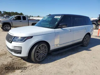 2020 Land Rover Range Rover Autobiography with VIN SALGV5SE9LA567952, listed as a Copart auction lot 44683925 with 56,779 mi miles and Clean Title. Bid and sale history available at carsss.com. Image 1.