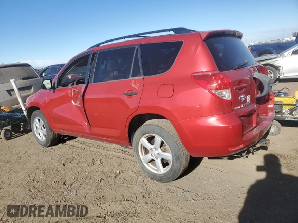 2008 Toyota RAV4 with VIN JTMZK33V886010343, listed as a Copart auction lot 87068124 with 225,711 mi miles and Salvage Title. Bid and sale history available at carsss.com. Image 2.