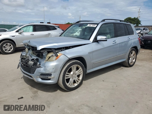 2015 Mercedes-Benz GLK 350 with VIN WDCGG5HB1FG402441, listed as a Copart auction lot 74671534 with 81,440 mi miles and Salvage Title. Bid and sale history available at DreamBid. Image 1.