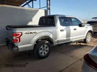 2018 Ford F-150 XL with VIN 1FTEW1E58JFA19859, listed as a Copart auction lot 63862625 with 77,463 mi miles and Salvage title. Bid and sale history available at DreamBid. Image 3.