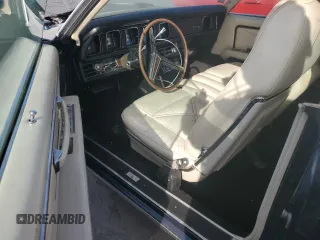1971 Lincoln Continental with VIN 1Y89A822627, listed as a Copart auction lot 75398604 with 71,553 mi miles and Salvage Title. Bid and sale history available at DreamBid. Image 8.