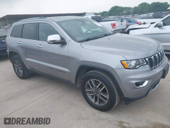 2020 Jeep Grand Cherokee Limited with VIN 1C4RJEBG2LC115973, listed as a IAAI auction lot 41915645 with 91,439 mi miles and . Bid and sale history available at DreamBid. Image 1.