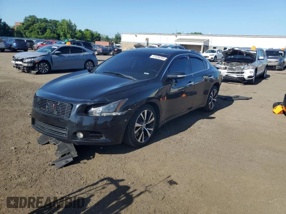 2014 Nissan Maxima SV z VIN 1N4AA5AP7EC908175, wystawiony jako Copart lot #61656265 z przebiegiem 282 757 mil mil oraz Szkoda całkowita • Salvage title. Historia ofert i sprzedaży dostępna na DreamBid. Obrazek 1.