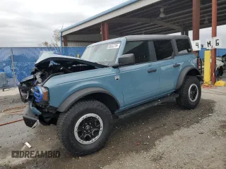 2023 Ford Bronco with VIN 1FMDE5DH1PLB44032, listed as a Copart auction lot 88653755 with 14,668 mi miles and Non Repairable. Bid and sale history available at carsss.com. Image 1.