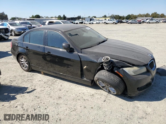 2010 BMW 3 Series 328i with VIN WBAPH7G51ANM53661, listed as a Copart auction lot 72596234 with Not Provided miles and Salvage Title. Bid and sale history available at carsss.com. Image 4.