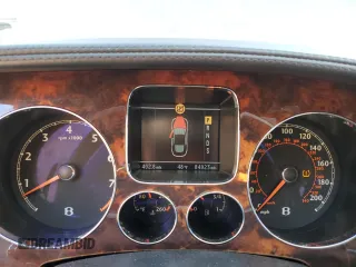 2006 Bentley Flying Spur with VIN SCBBR53W56C034621, listed as a Copart auction lot 42870645 with 84,023 mi miles and Salvage Title. Bid and sale history available at DreamBid. Image 9.