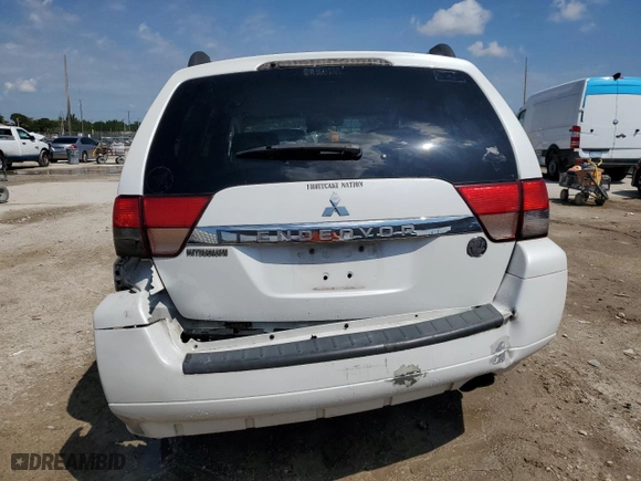2011 Mitsubishi Endeavor LS with VIN 4A4JN2AS9BE035961, listed as a Copart auction lot 50587495 with 0 mi miles and Non Repairable. Bid and sale history available at carsss.com. Image 6.