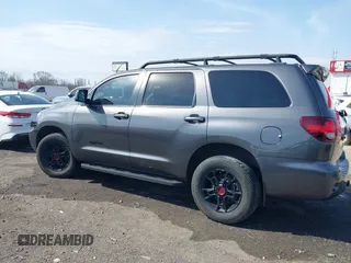 2021 Toyota Sequoia TRD Pro with VIN 5TDEY5B18MS187069, listed as a IAAI auction lot 41701691 with 100,629 mi miles. Bid and sale history available at carsss.com. Image 14.