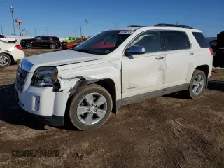 2015 GMC Terrain SLT with VIN 2GKFLXEK5F6170718, listed as a Copart auction lot 49490185 with 146,348 mi miles and Salvage Title. Bid and sale history available at carsss.com. Image 1.