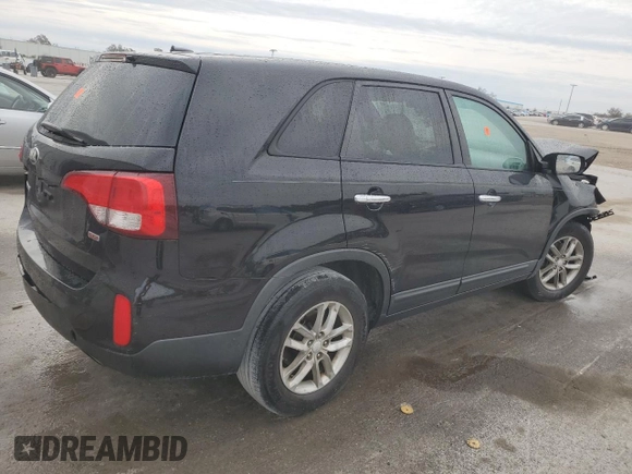 2015 Kia Sorento LX with VIN 5XYKT3A69FG642353, listed as a Copart auction lot 41709415 with Not Provided miles and Salvage Title. Bid and sale history available at DreamBid. Image 3.