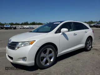 2010 Toyota Venza with VIN 4T3BK3BB0AU031958, listed as a Copart auction lot 59371315 with 189,769 mi miles and Salvage title. Bid and sale history available at DreamBid. Image 1.