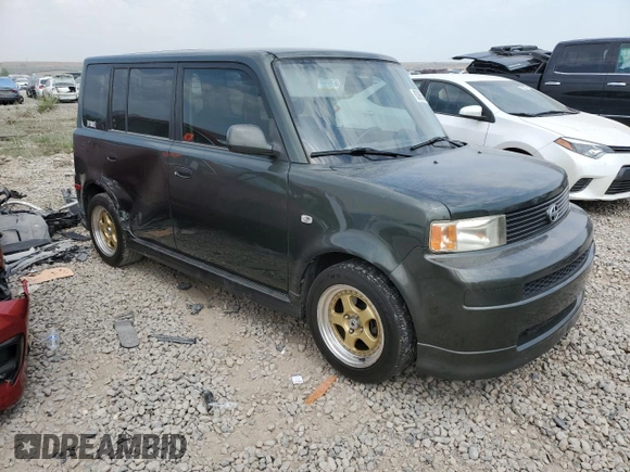 2005 Scion xB with VIN JTLKT334254021324, listed as a Copart auction lot 63988594 with 131,410 mi miles and Salvage Title. Bid and sale history available at carsss.com. Image 4.