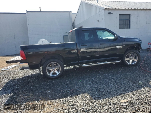2014 Ram 1500 Tradesman with VIN 1C6RR7FTXES445128, listed as a Copart auction lot 46241655 with 169,301 mi miles and Salvage Title. Bid and sale history available at carsss.com. Image 3.