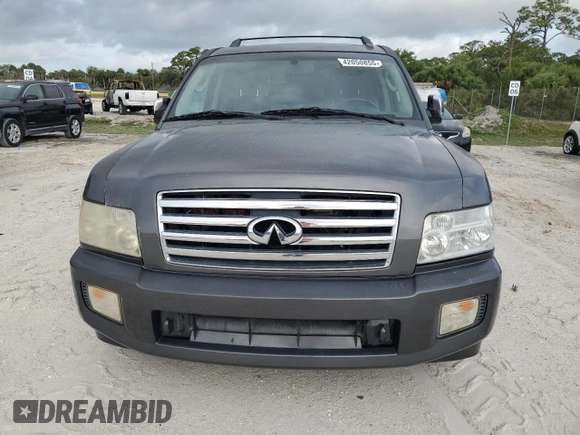 2006 Infiniti QX56 z VIN 5N3AA08A96N800292, wystawiony jako Copart lot #42050855 z przebiegiem 305 926 mil mil oraz Czysty tytuł • Clean title. Historia ofert i sprzedaży dostępna na DreamBid. Obrazek 5.