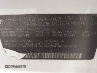 2012 BMW X5 35i z VIN 5UXZV4C54CL748257, wystawiony jako IAAI lot #42036669 z przebiegiem 122 438 mil mil oraz . Historia ofert i sprzedaży dostępna na DreamBid. Obrazek 9.