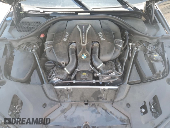 2019 BMW 5 Series M550i xDrive with VIN WBAJB9C53KB289356, listed as a Copart auction lot 57814535 with 60,454 mi miles and Clean title. Bid and sale history available at DreamBid. Image 11.